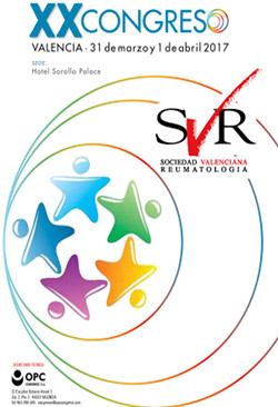 2017 – XX Congreso de la Sociedad Valenciana de Reumatología