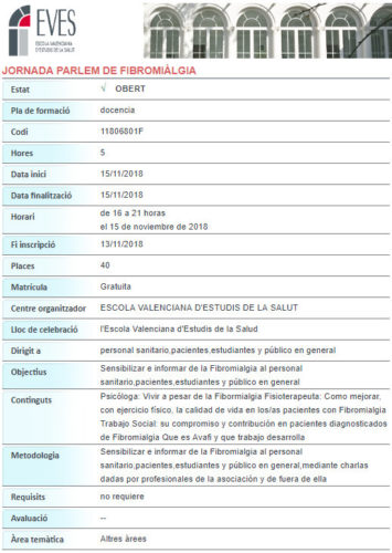 Hablemos de Fibromialgia