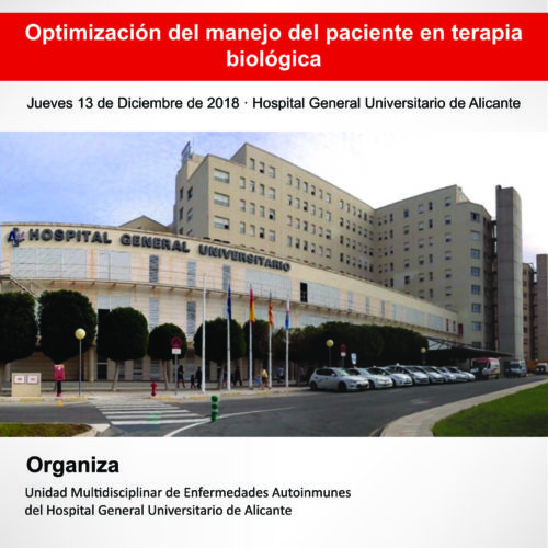 Optimización del manejo del paciente en terapia biológica