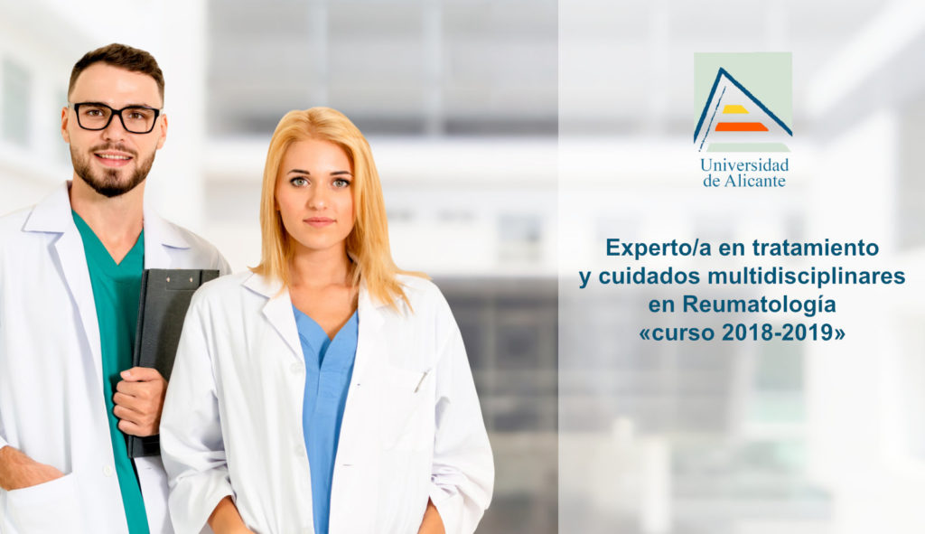 Experto/a en tratamiento y cuidados multidisciplinares en Reumatología (curso 2018-2019)