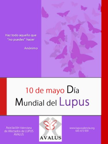 10 de Mayo* día mundial del Lupus