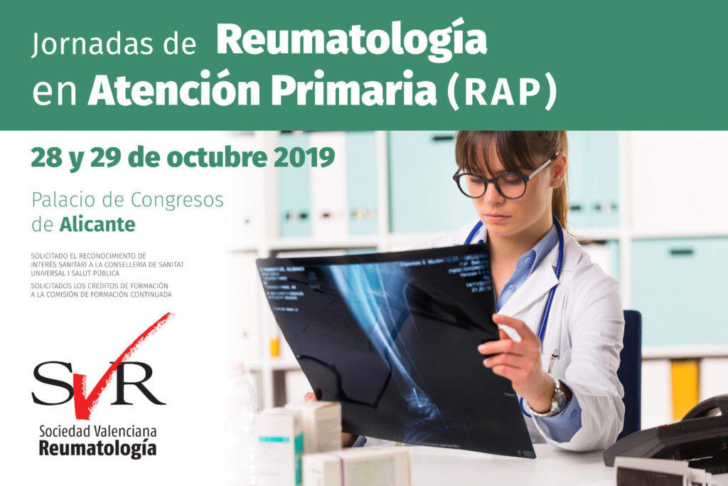Jornadas de Reumatología en Atención Primaria (RAP) 2019