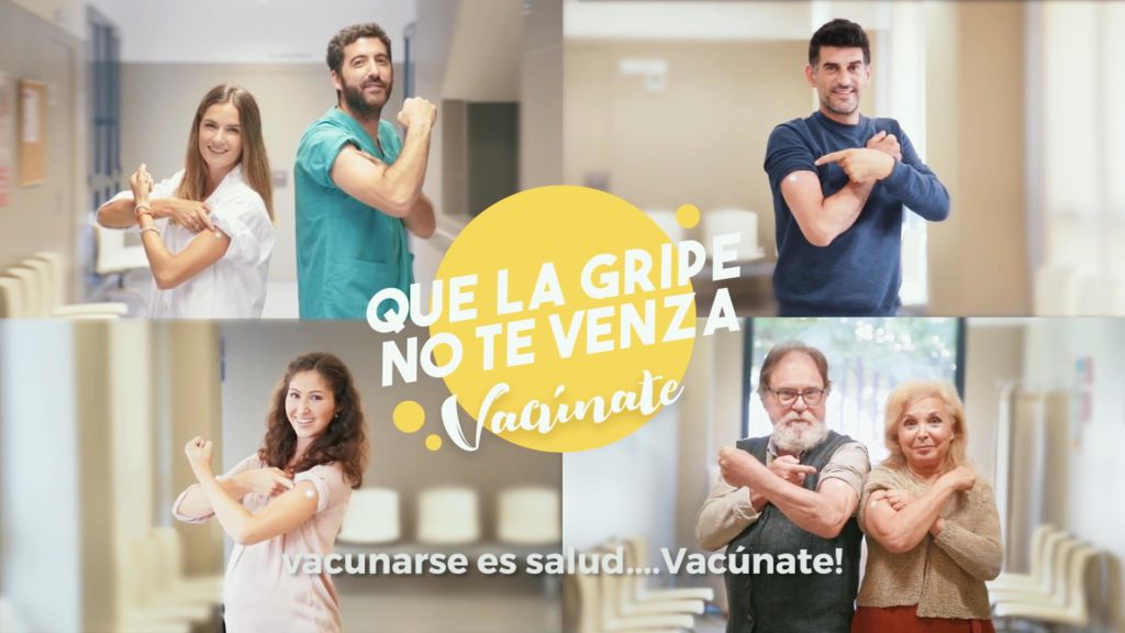 Que la gripe no te venza. ¡Vacúnate!