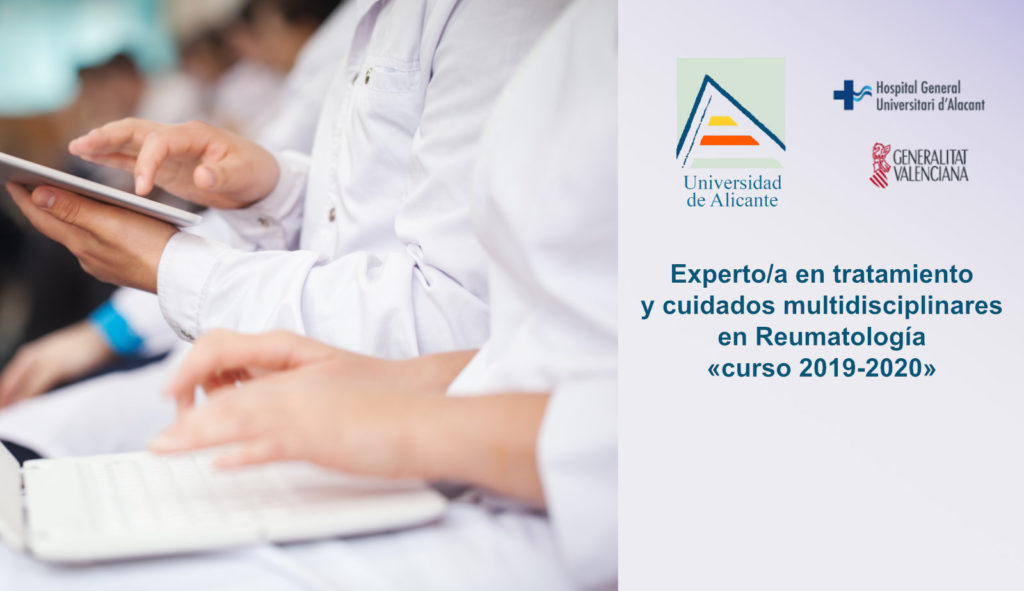 Experto/a en tratamiento y cuidados multidisciplinares en Reumatología (curso 2019-2020)