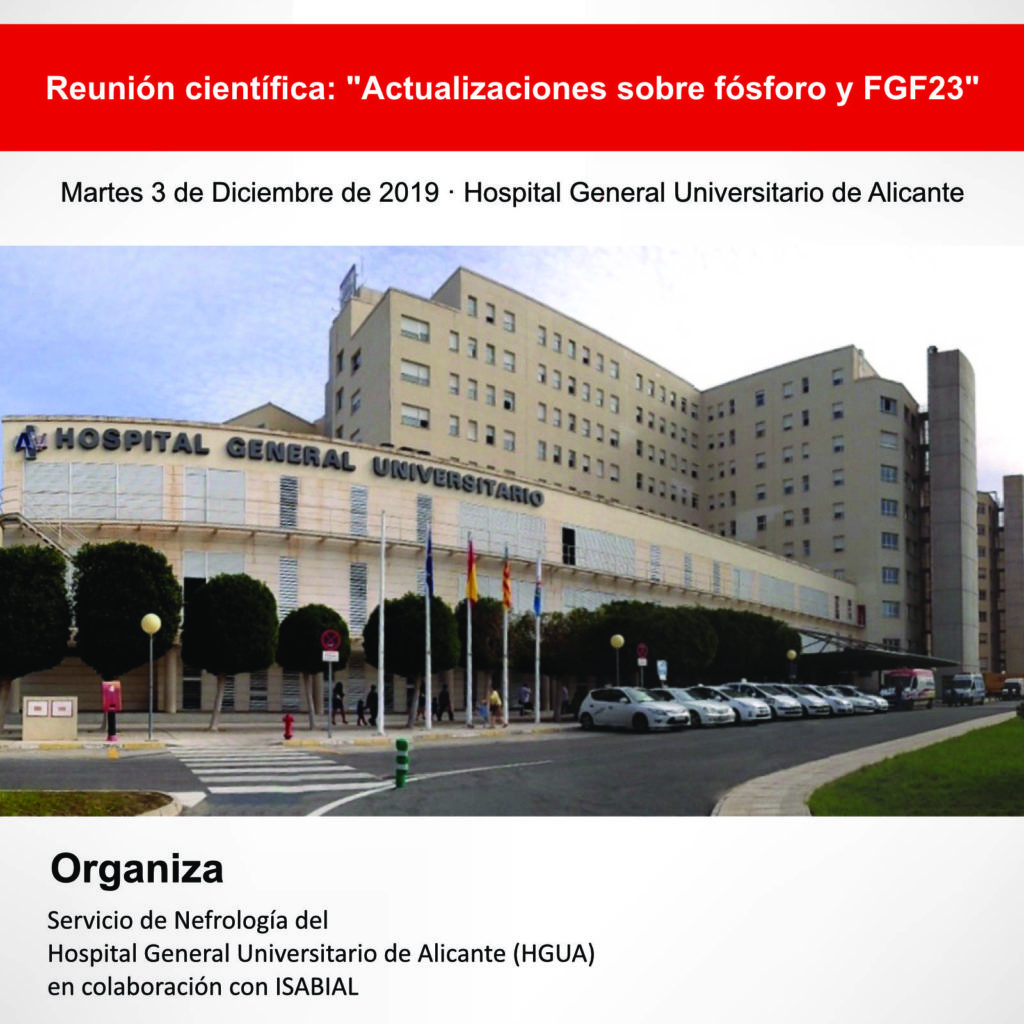 Reunión científica: "Actualizaciones sobre fósforo y FGF23"