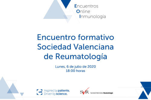 Encuentro formativo Sociedad Valenciana de Reumatología (webinar)