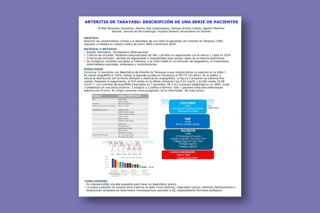 Arteritis de Takayasu: descripción de una serie de pacientes