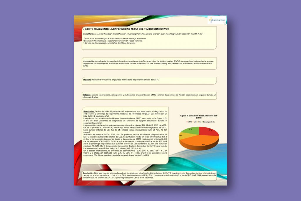 ¿Existe realmente la enfermedad mixta del tejido conectivo?